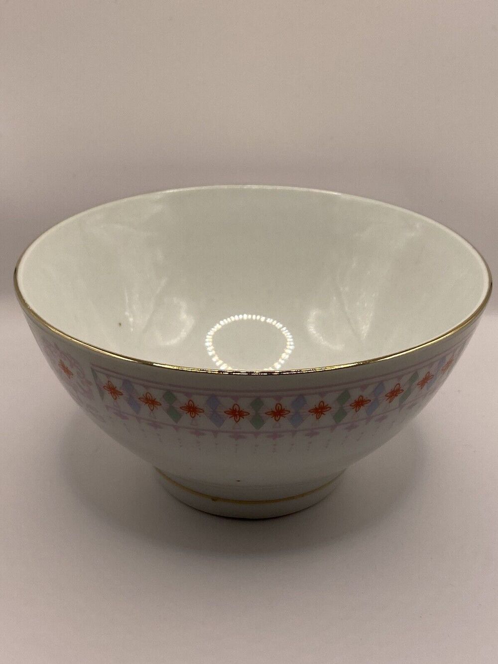 Vintage Ceramic Porcelain Rice Bowl